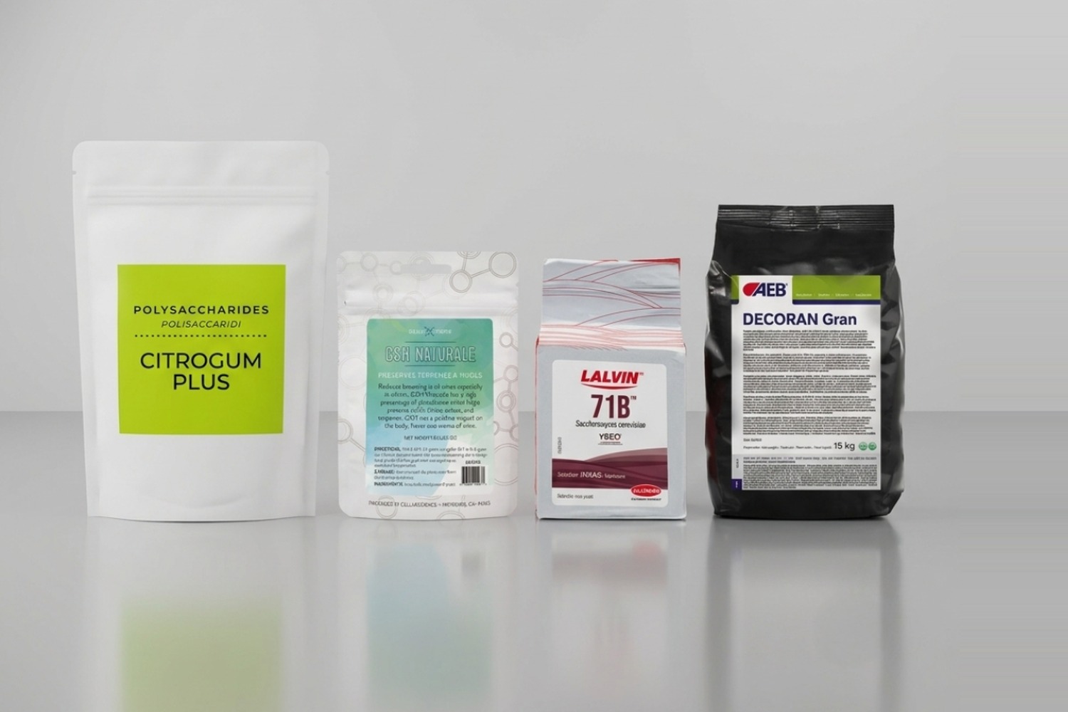 Fermentation and cellar supplies from Enartis, CellarScience, Lallemand and AEB